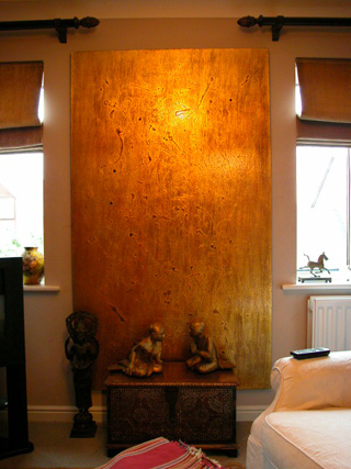 gold leaf painting