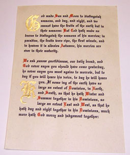 gilded manuscript